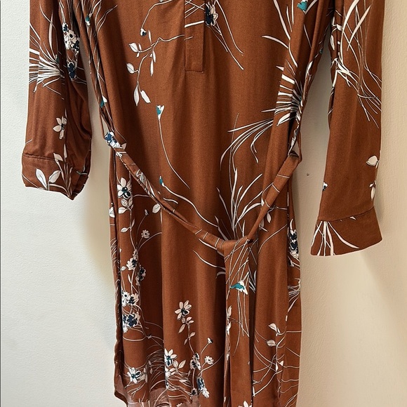 Reserved Brown Shirt Dress - Picture 4 of 8